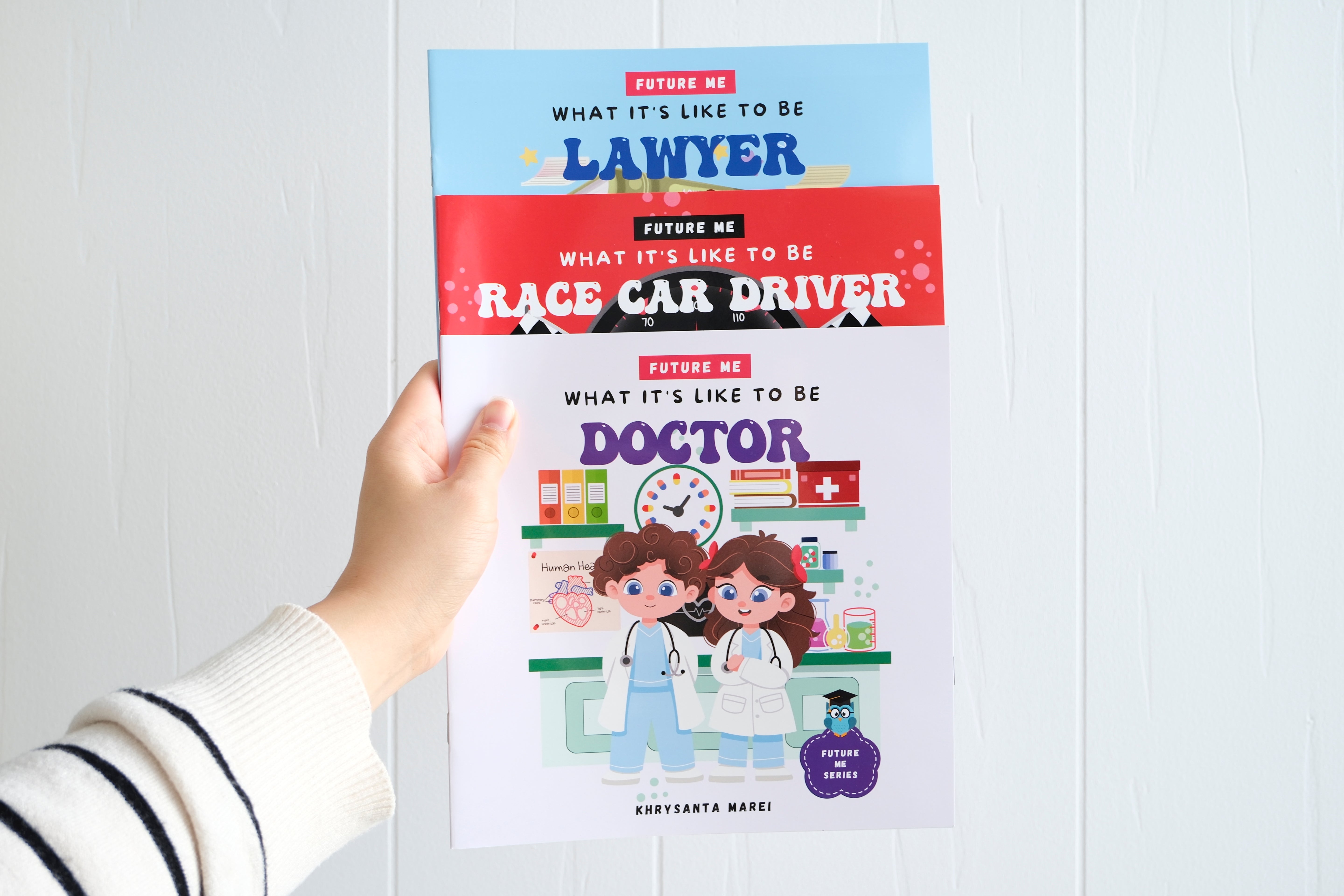 3-Book Bundle: Lawyer, Doctor, Race Car Driver