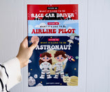 3-Book Bundle: Airline Pilot, Astronaut, Race Car Driver